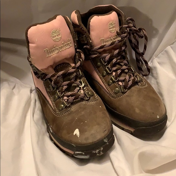 timberland pink work boots